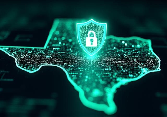 Secure digital logistics interface showing data protection